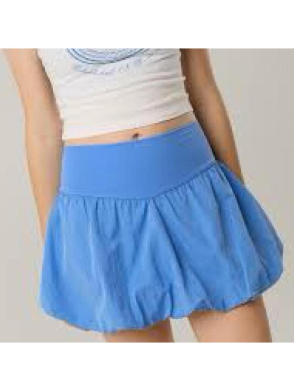 OFFLINE By Aerie Real Me Bubble Skort in Laundry Blue Size Medium